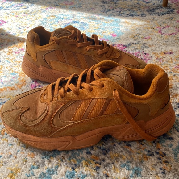 RARE Adidas Yung 1 Ochre Sneaker - Picture 3 of 14